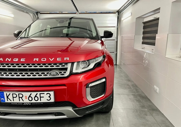 Land Rover Range Rover Evoque cena 96900 przebieg: 127500, rok produkcji 2016 z Kraków małe 596